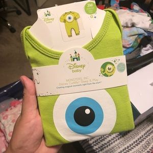 Monster Inc. Mike Wazowski onesie 👁